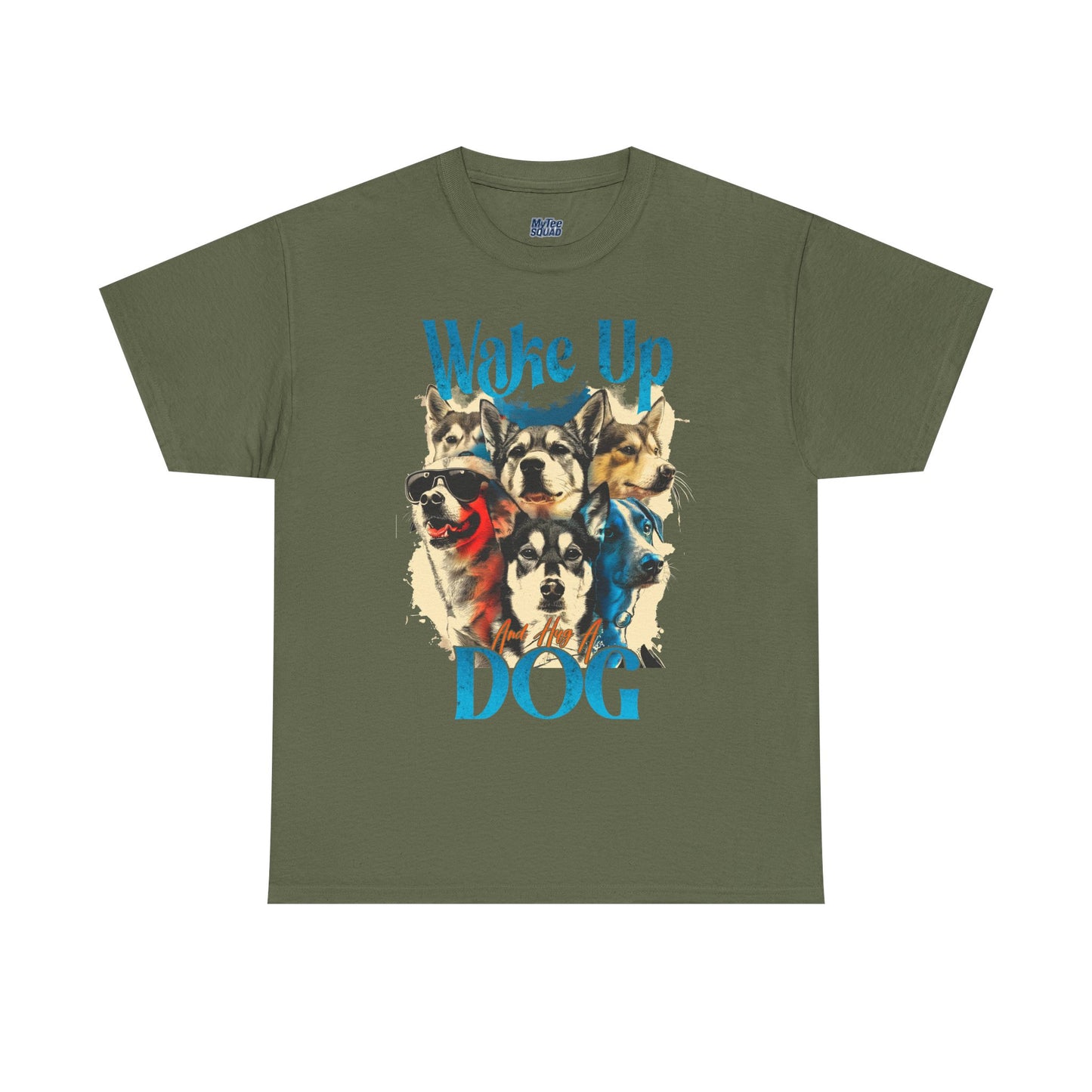 Wake Up Dog Unisex Cotton Tee