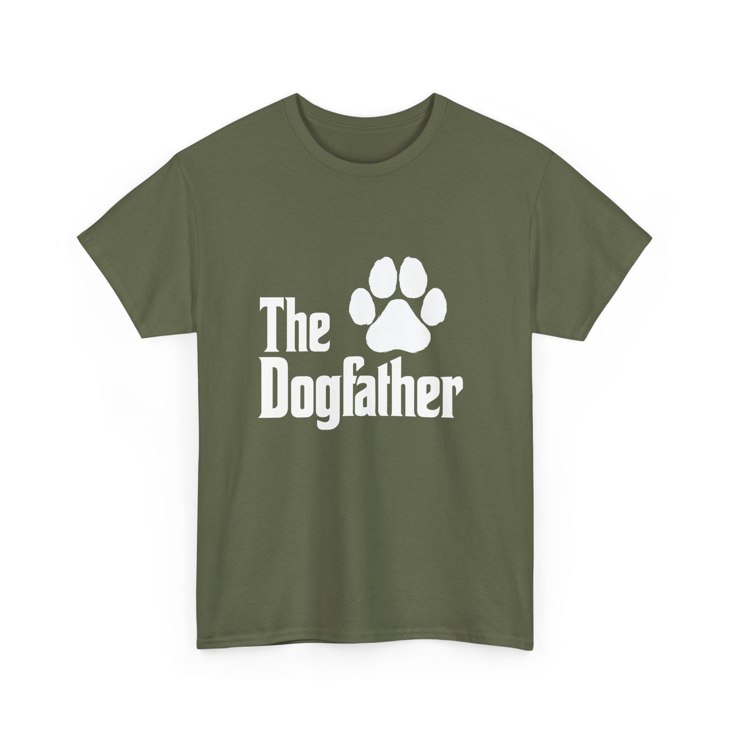 'The Dogfather' The Best Dog Father Cotton T-Shirt