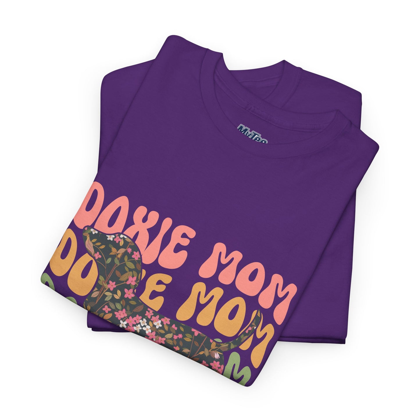 Doxie Mom Retro T-Shirt – Colorful Dog Mom Graphic Tee