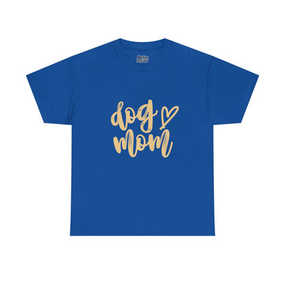 Dog Mom Cotton T-Shirt - Perfect for Dog Mothers