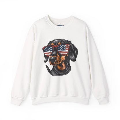 Dachshund Heavy Blend Unisex Sweatshirt – Cozy Pup Parent Style