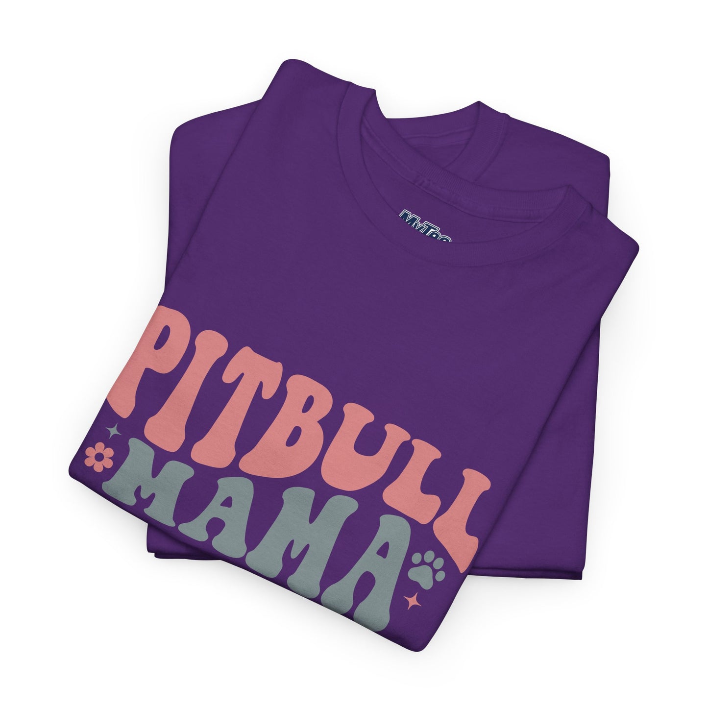Pitbull Mama Tee – Cute Casual Shirt for Dog Moms & Pet Lovers