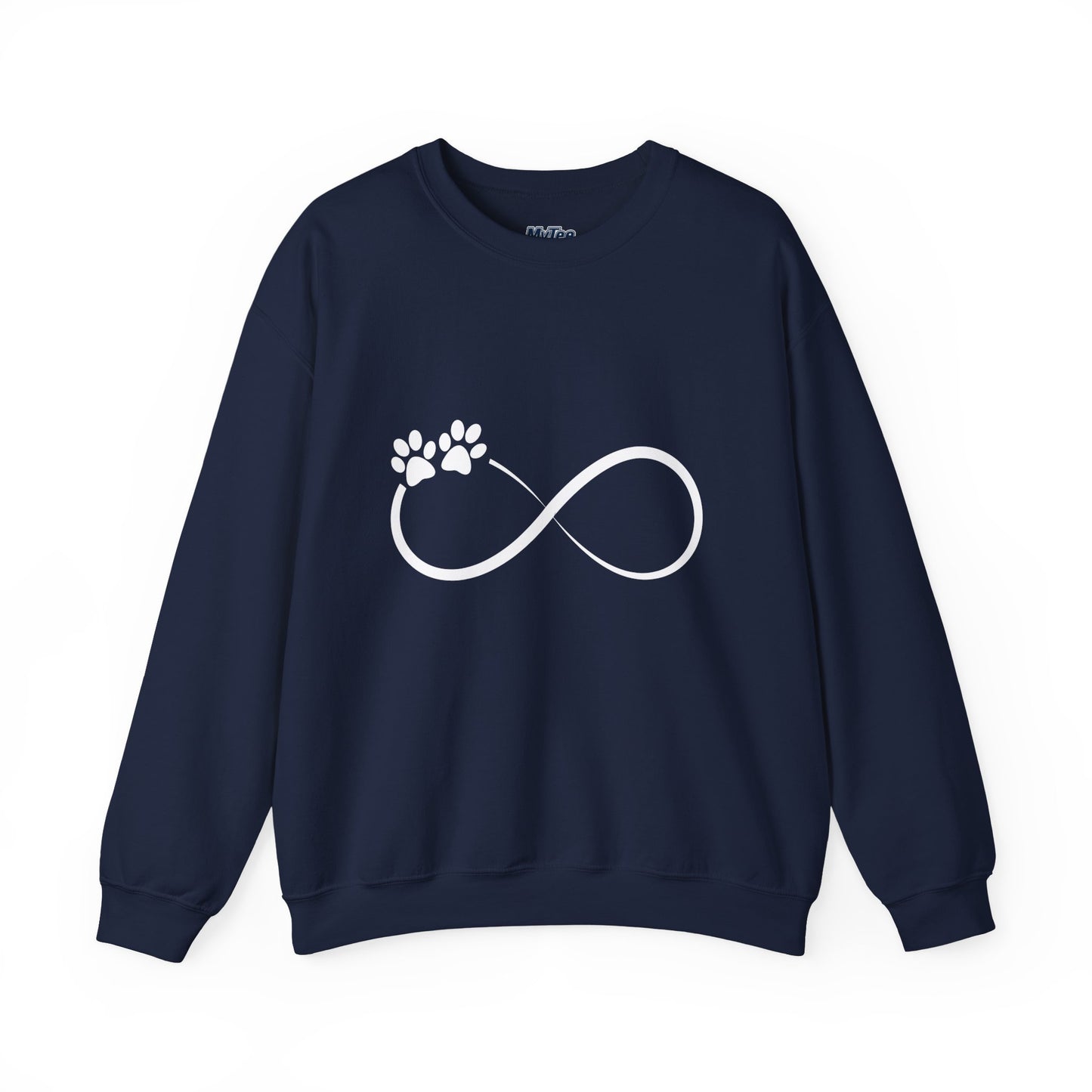 Infinity Paw Print Hoodie - Warm & Minimalist