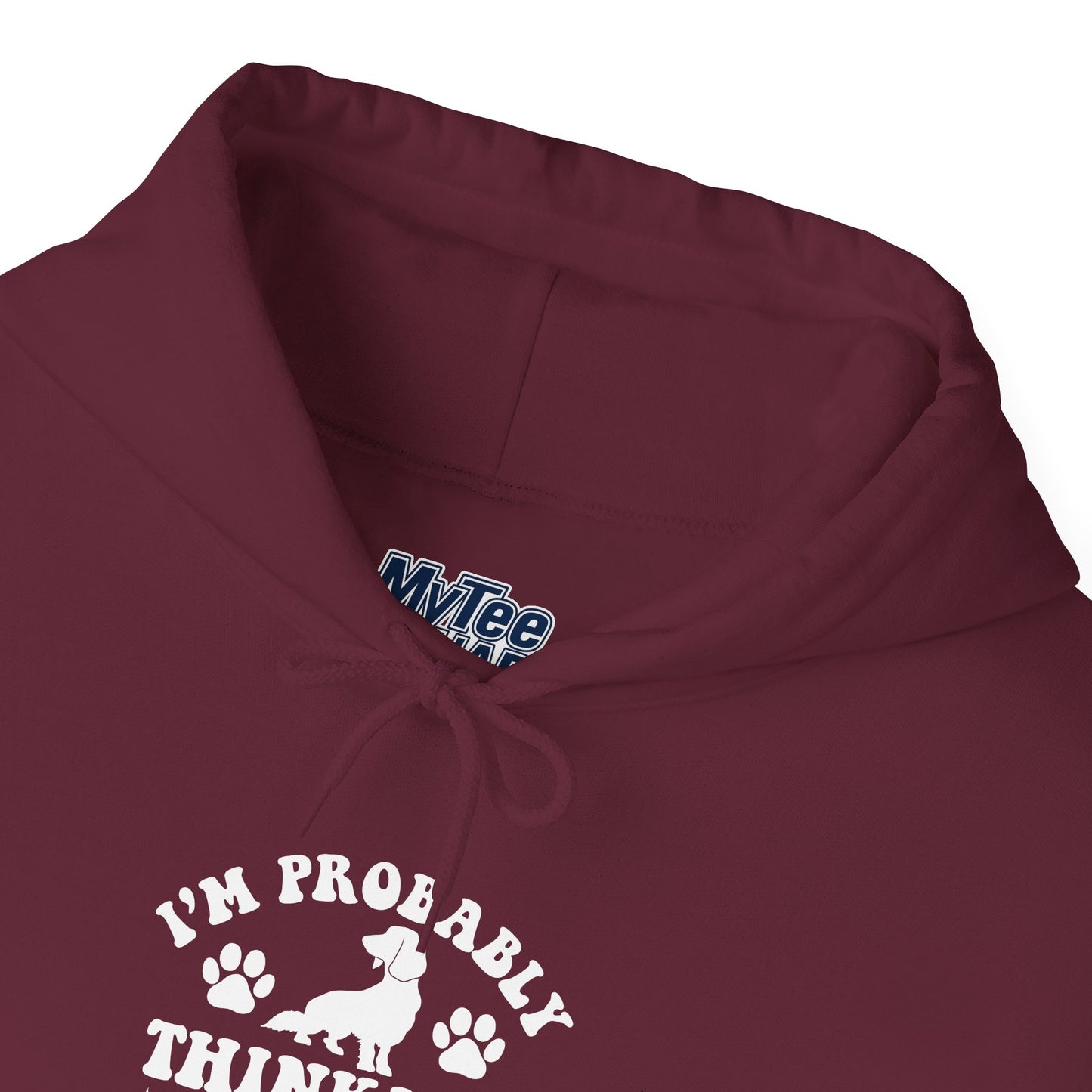 I'm Probably Thinking About My Dog Unisex Hoodie – Relatable & Cozy