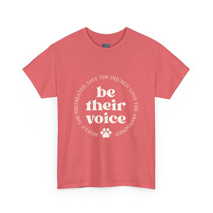 Be Their Voice T-Shirt – Animal Rights Advocate Tee
