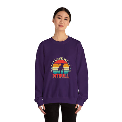 I Love My Pitbull Unisex Sweatshirts