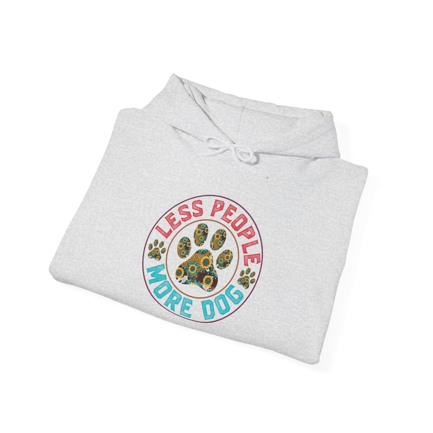 Less People More Dog Unisex Hoodie | Cozy Pet Lover Apparel