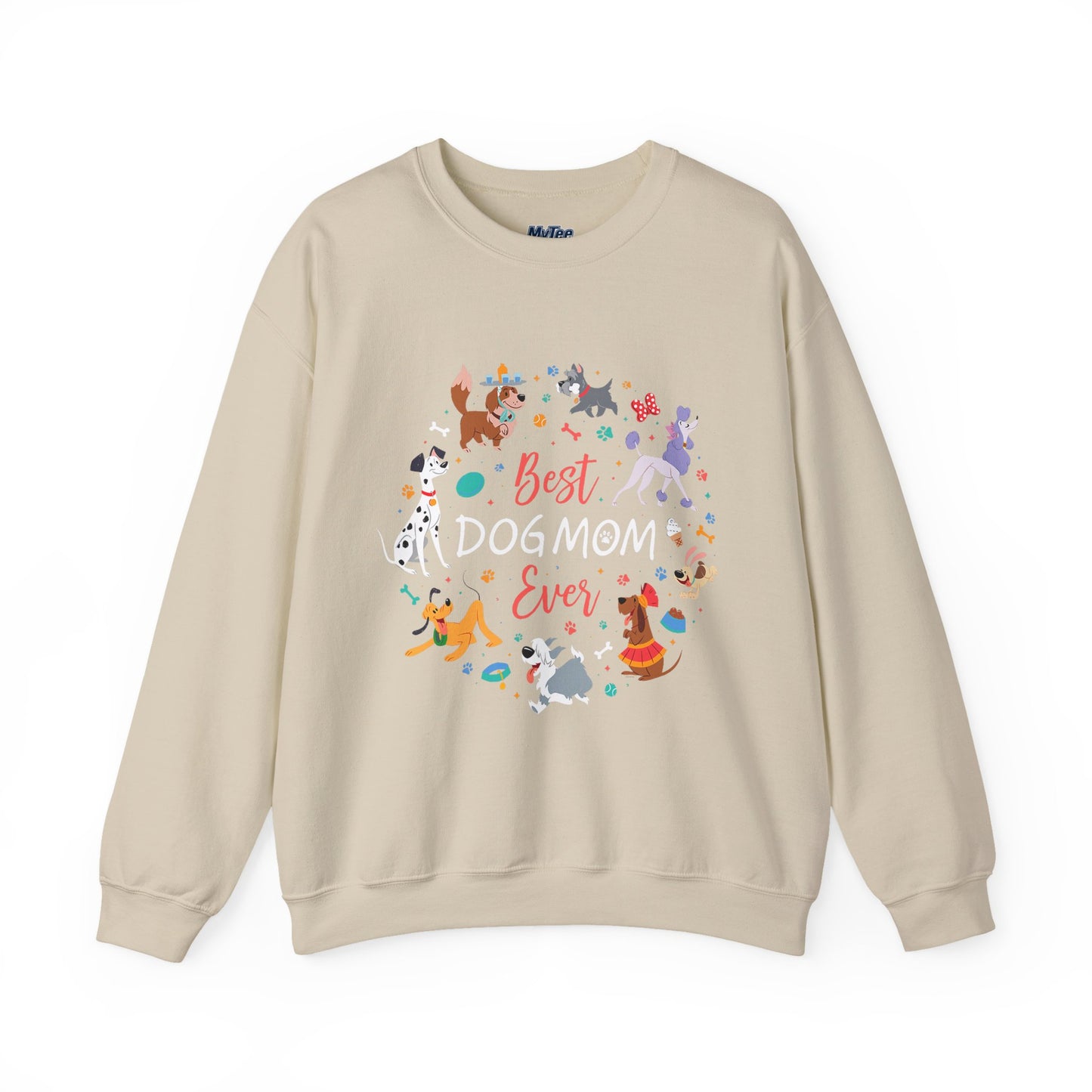 Best Dog Mom Ever Sweatshirt | Warm & Furry Crewneck