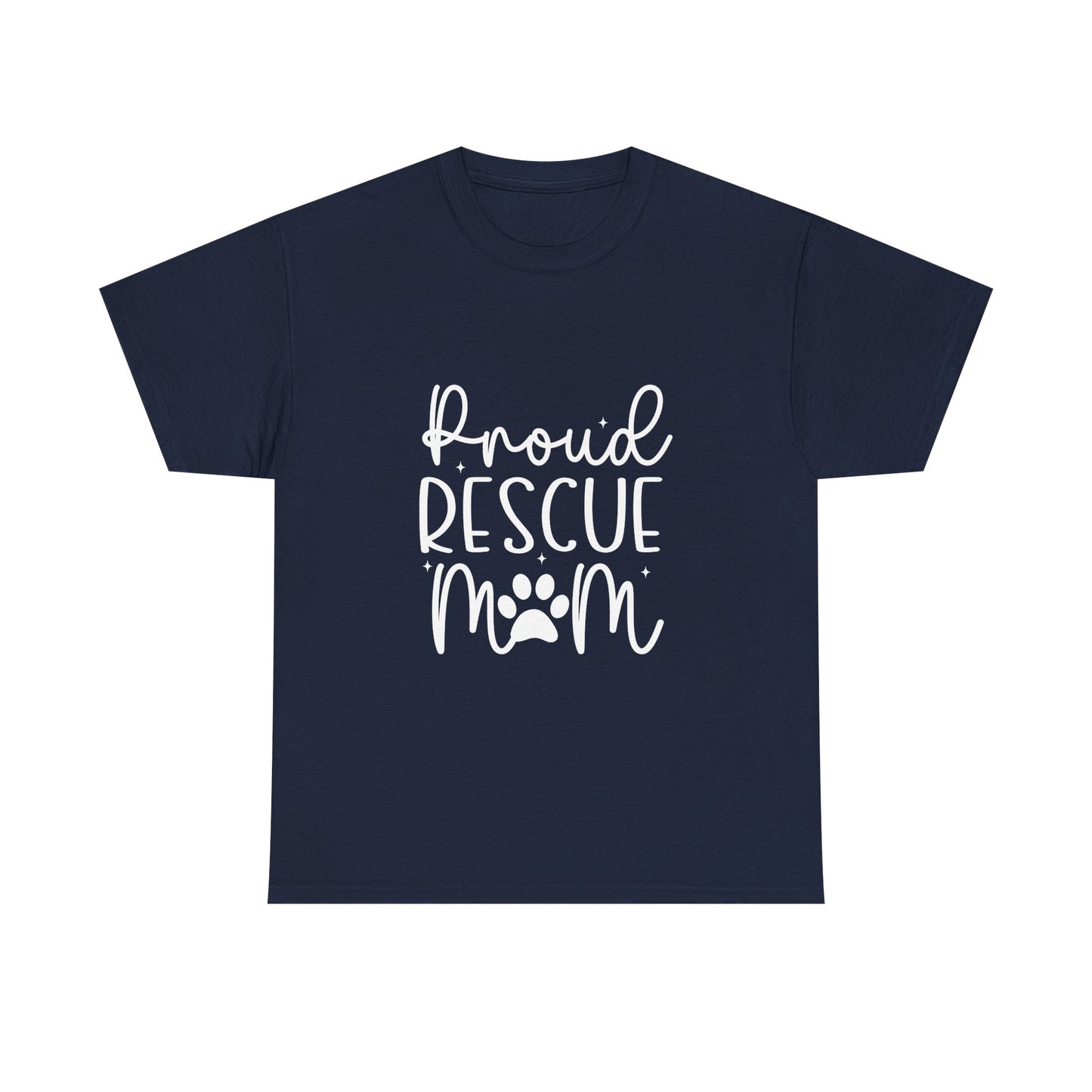 Proud Rescue Mom T-Shirt | Gift For Dog Mom