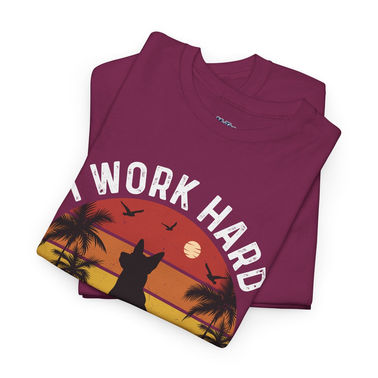 I Work Hard So My Dog Can Chill Unisex T-Shirt