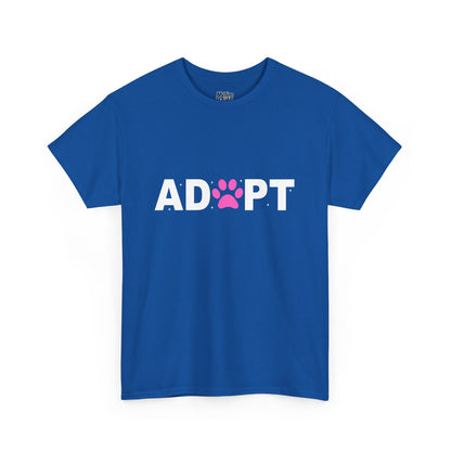Adopt Unisex T-Shirt – Love In Every Paw Print