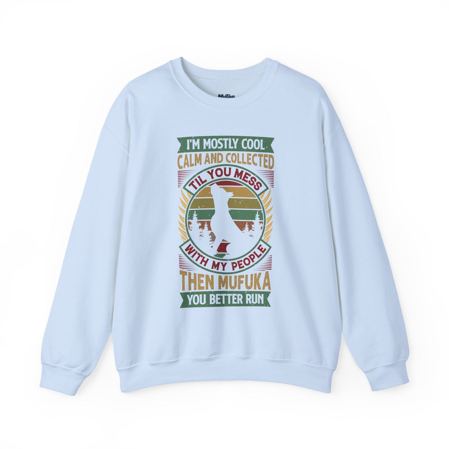 I'm Mostly Calm And Collected Pitbull Unisex Sweatshirts