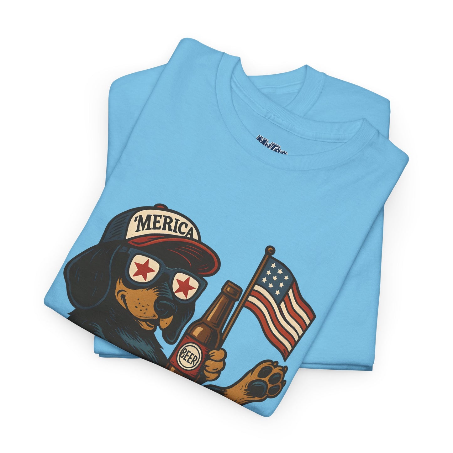 Patriotic Dachshund America Unisex T-Shirt