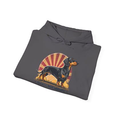 Dachshund Alpha Energy Hoodie – Mighty Pup, Cozy Fit