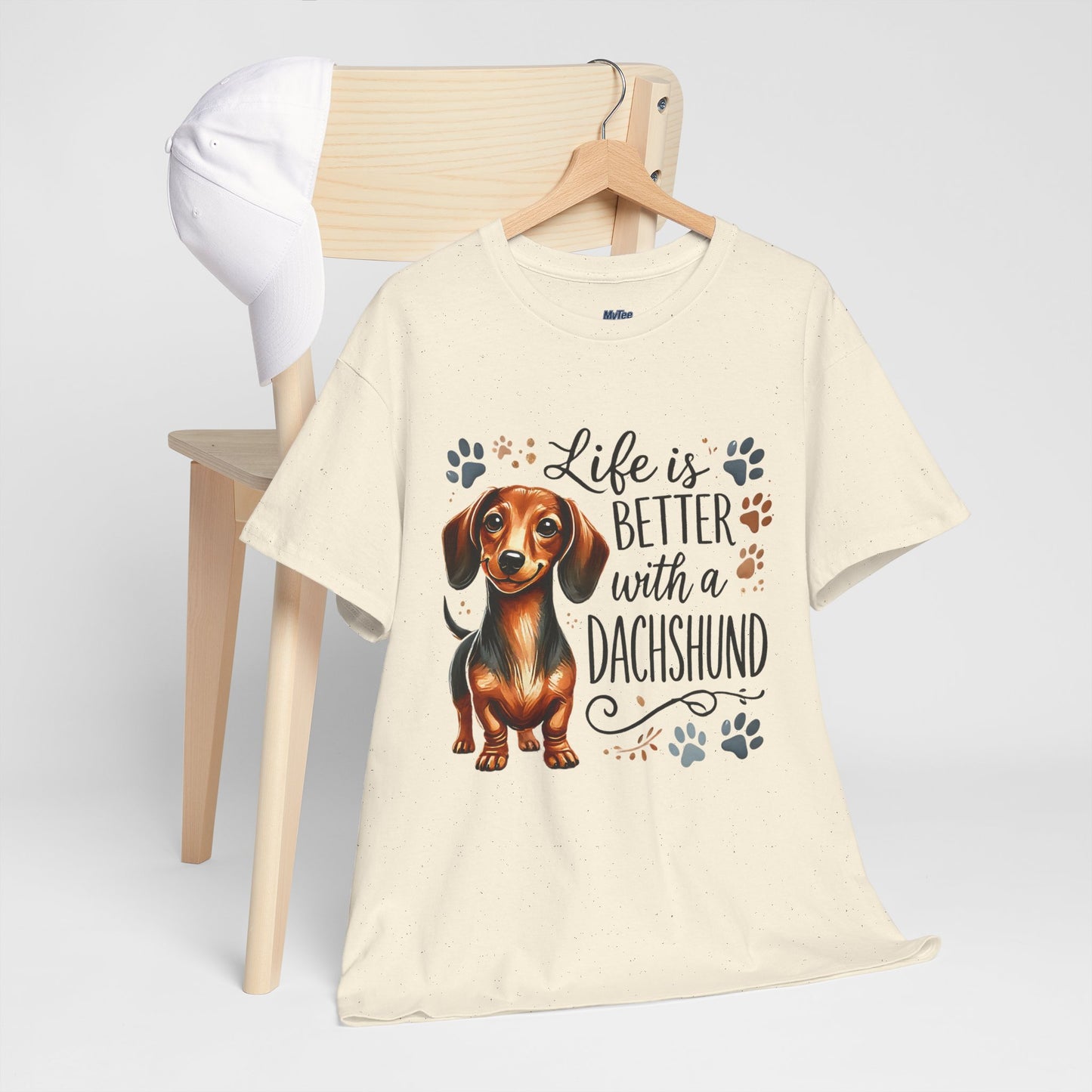 Life Is Better With A Dachshund Unisex T-Shirts | Everyday Dog Lover Style
