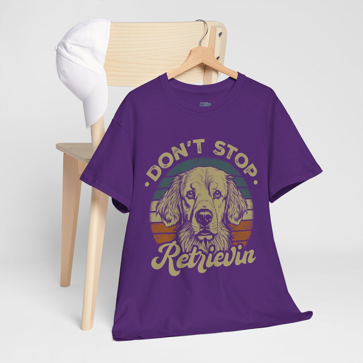 Don't Stop Retrieving, Golden Retriever Unisex T-Shirt