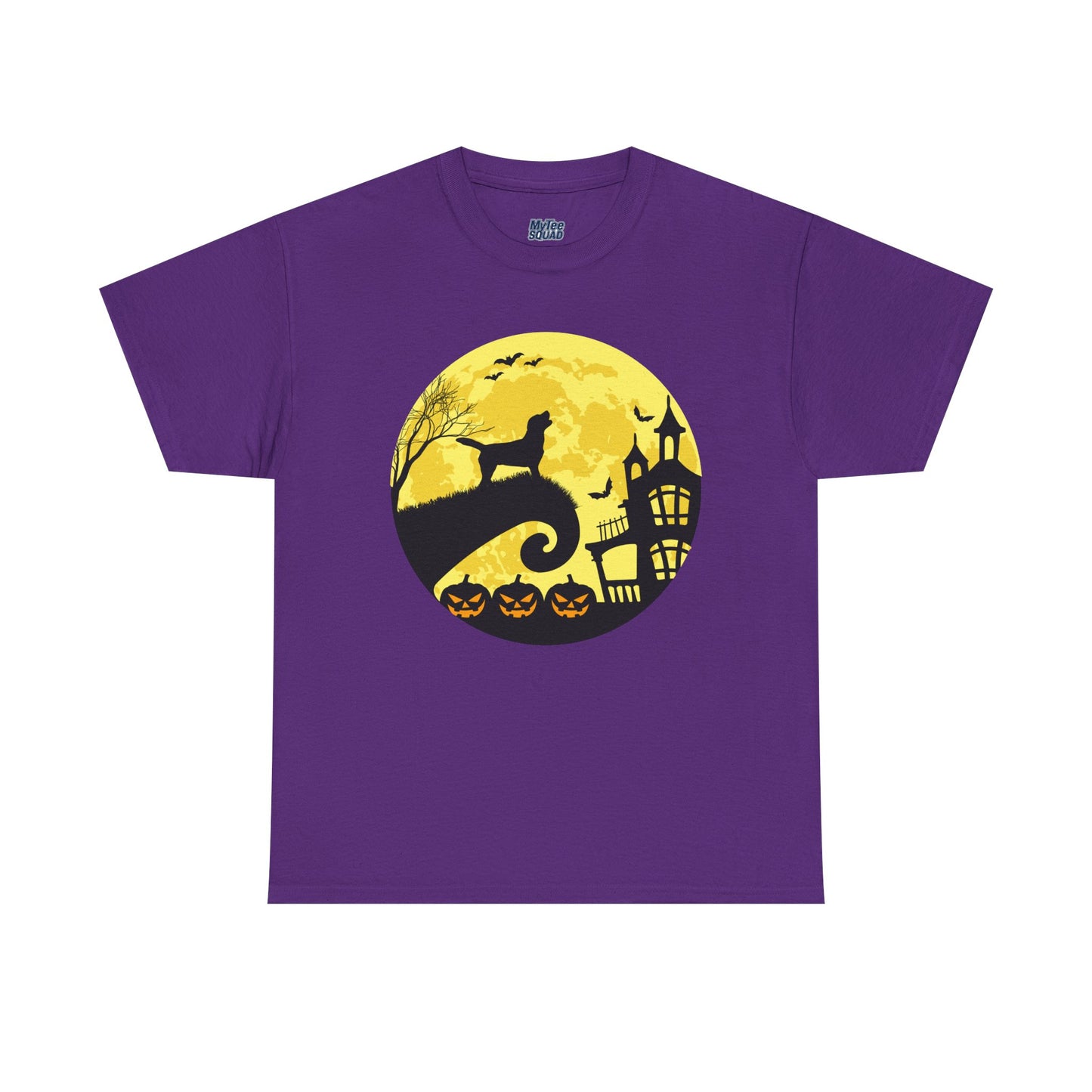 Halloween Moonlight Labrador Retriever Unisex T-Shirts