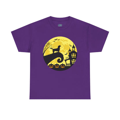 Halloween Moonlight Labrador Retriever Unisex T-Shirts