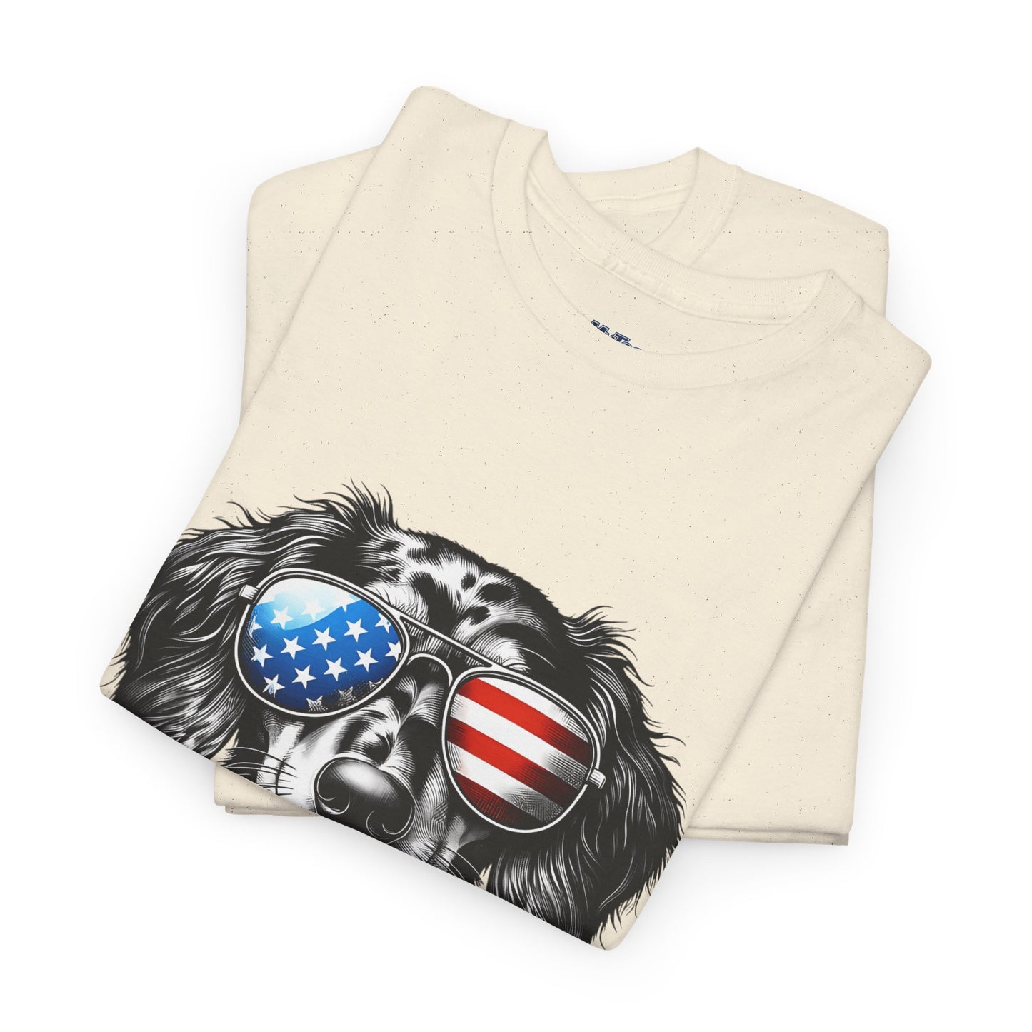 Patriotic Dachshund with Sunglasses Unisex T-Shirt