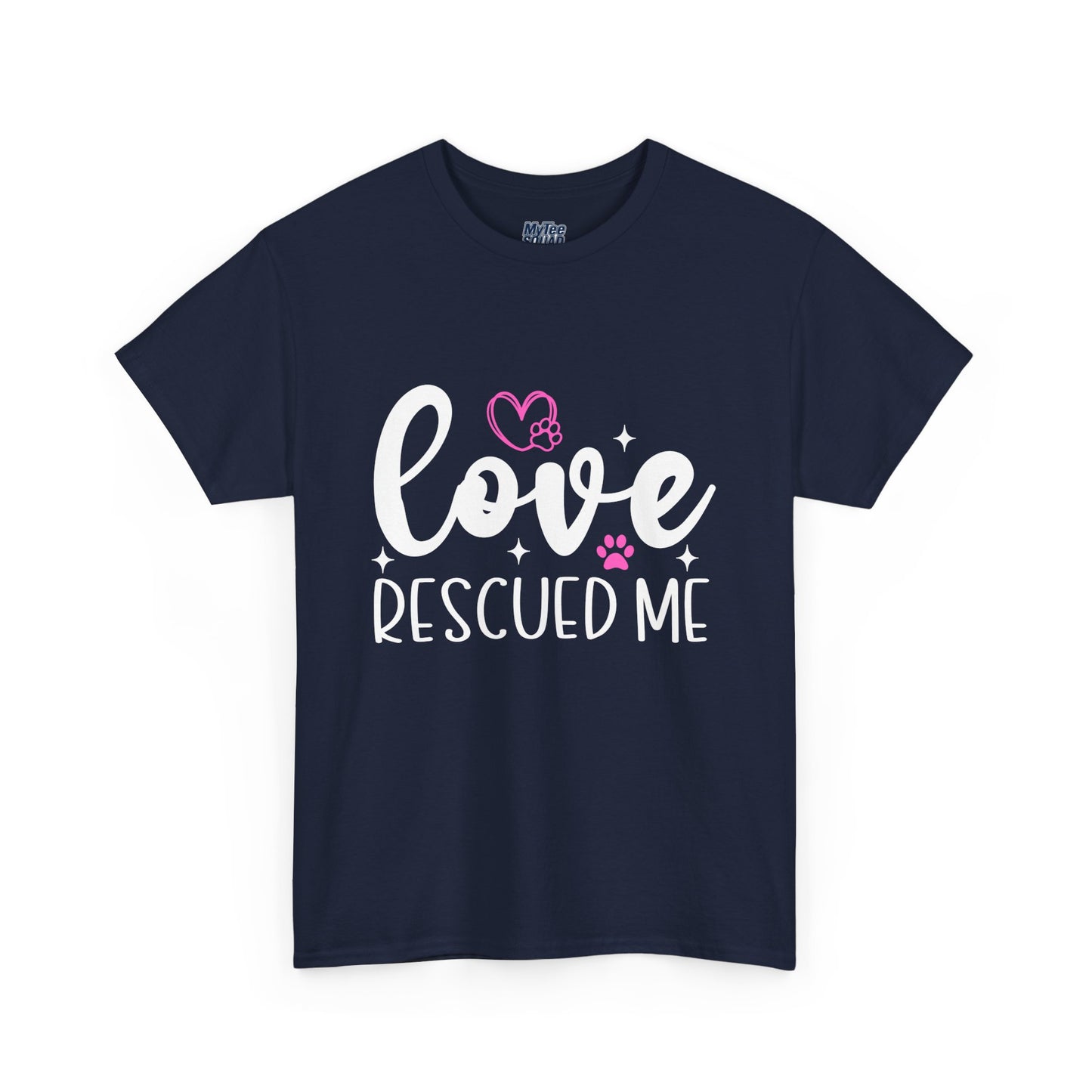 Love Rescued Me T-Shirt – Proud Rescue Pet Parent Tee