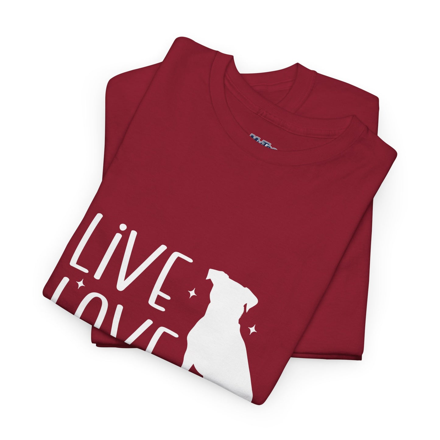 Live Love Rescue Dog Lover Unisex T-shirt