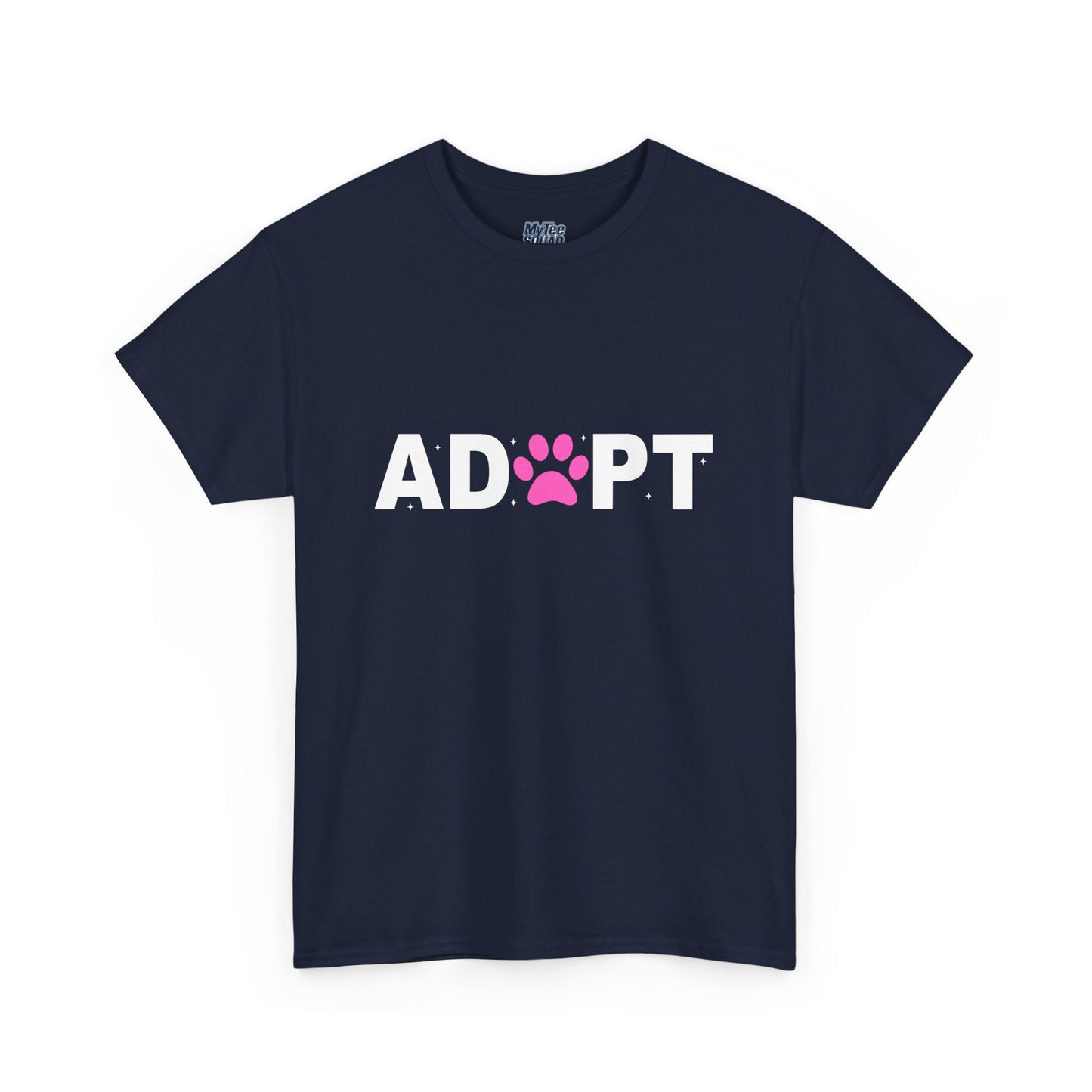 Adopt Unisex T-Shirt – Love In Every Paw Print