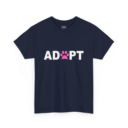 Adopt Unisex T-Shirt – Love In Every Paw Print