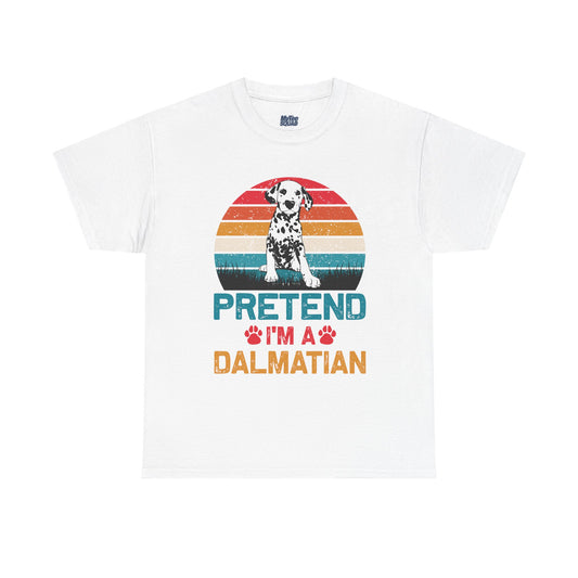 Pretend I'm a Dalmatian Unisex T-Shirt – Spot-On Style for Dog Lovers