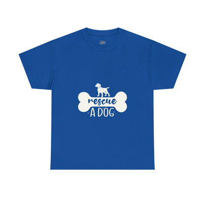 Rescue A Dog Tee Unisex T-Shirt – One Paw At A Time