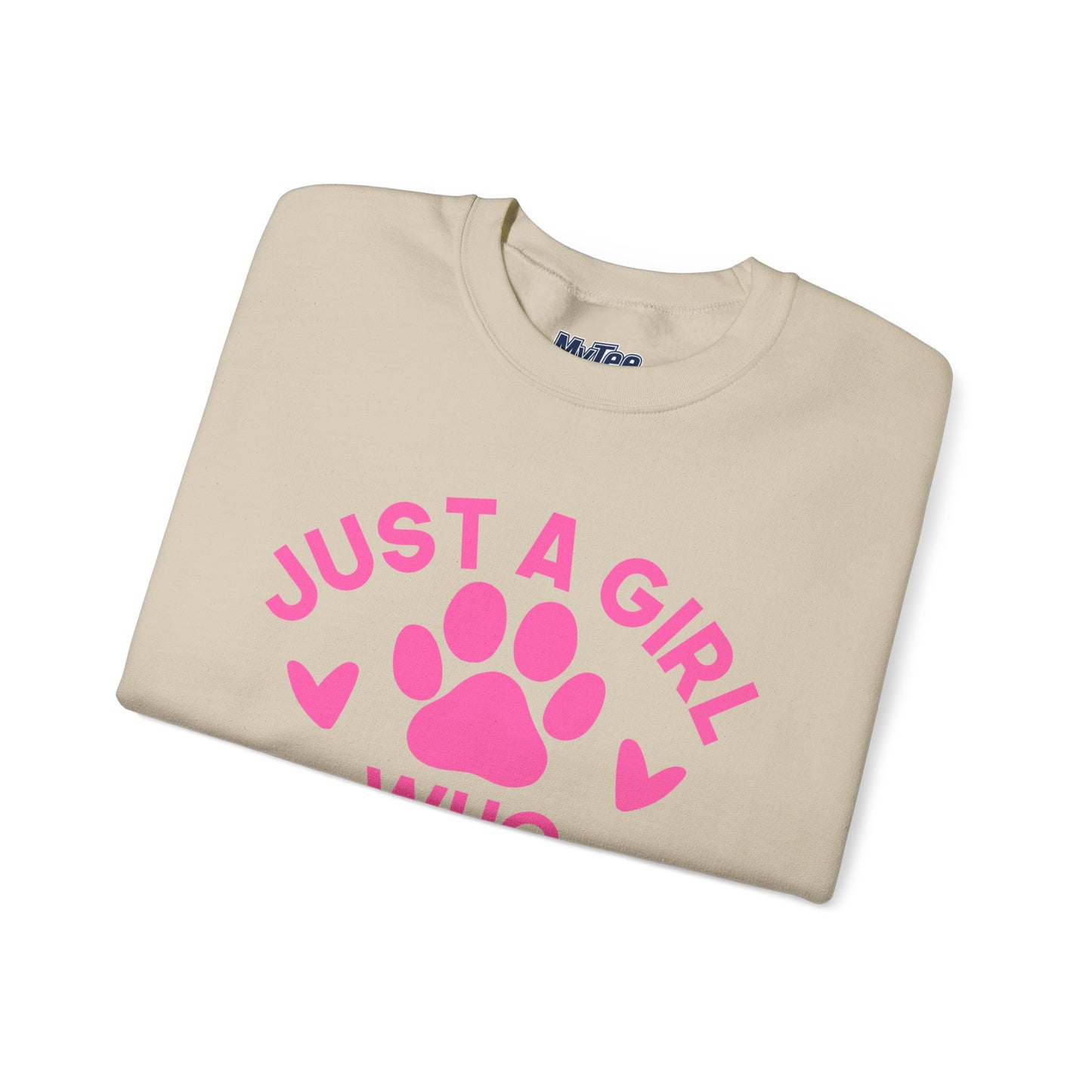 Just a Girl Who Loves Dogs Sweatshirt | Gift For Dog Mom