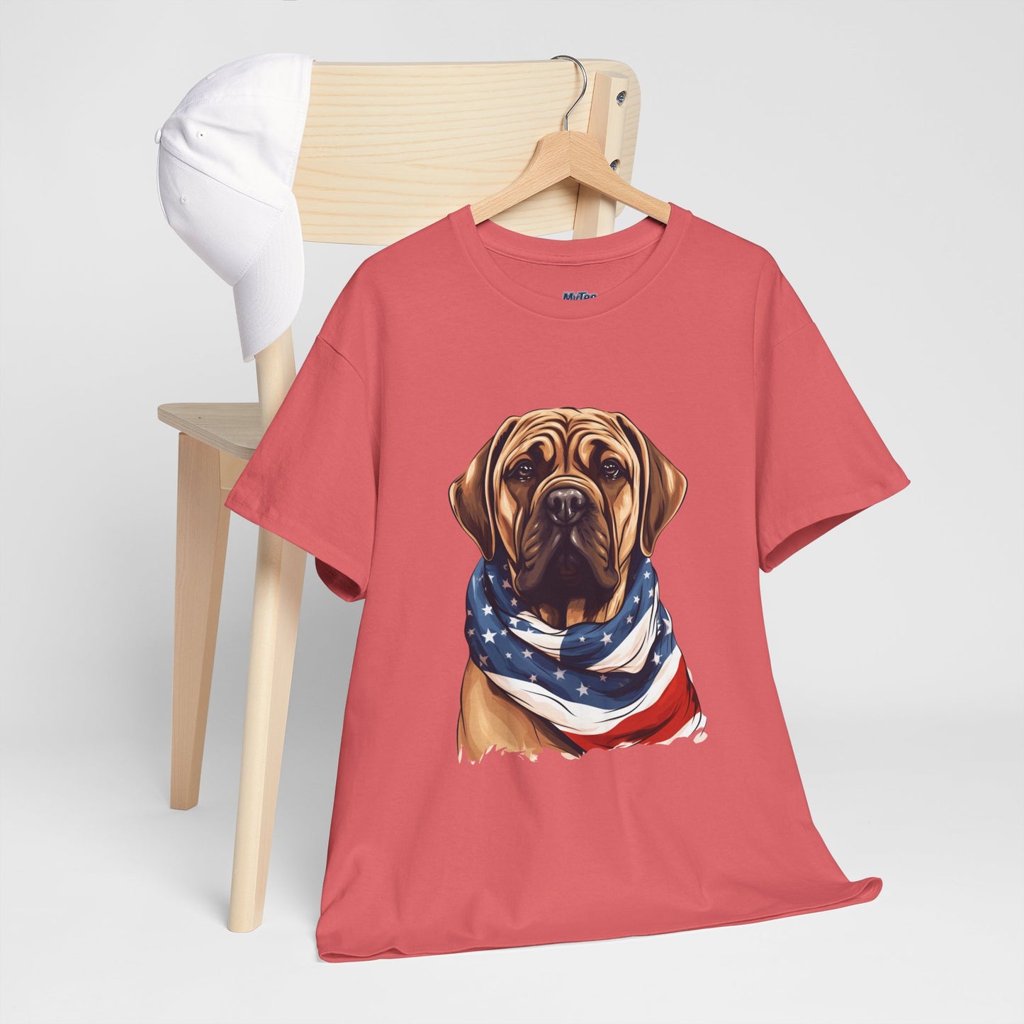 Patriotic Mastiff Unisex T-Shirt