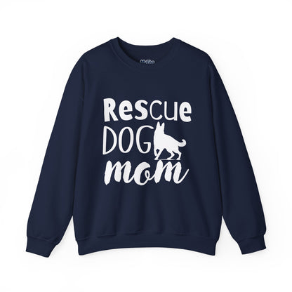 'Rescue Dog Mom' - Sweatshirt