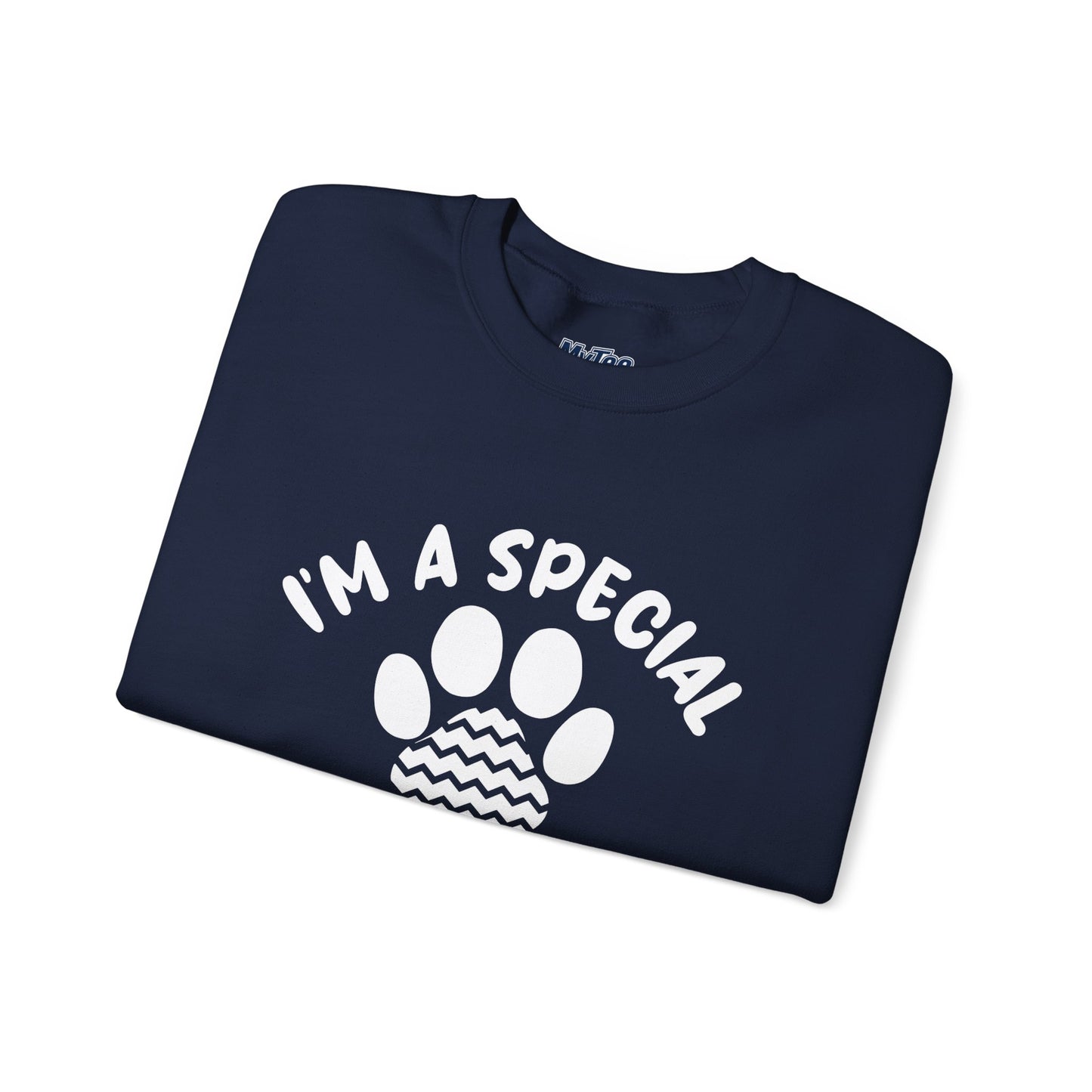 I’m A Special Kind Of Special Crewneck Sweatshirt – Dog Person Energy