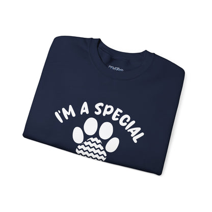 I’m A Special Kind Of Special Crewneck Sweatshirt – Dog Person Energy