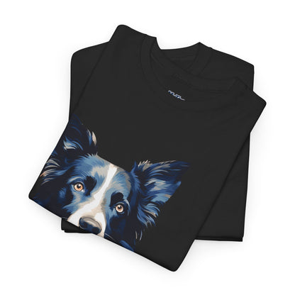 Patriotic Border Collie Unisex T-Shirt