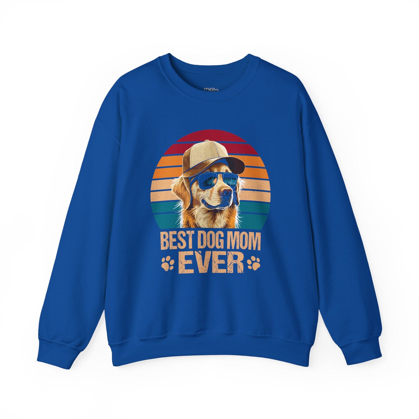 Best Dog Mom Ever Golden Retriever Sweatshirt