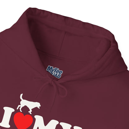 I Love My Labrador Unisex Hoodie | Adorable Warmth for Dog People