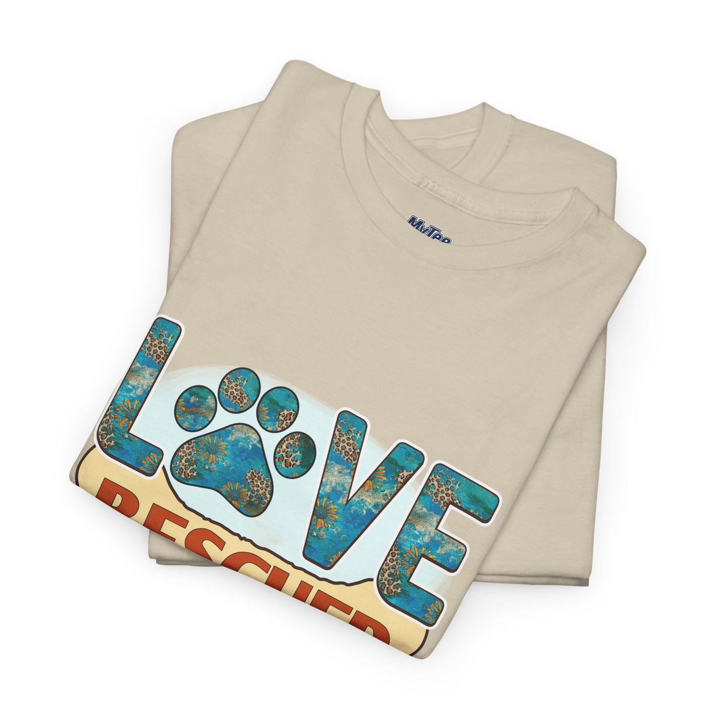 Love Rescued Me T-Shirt - Rescue Dogs Save Lives