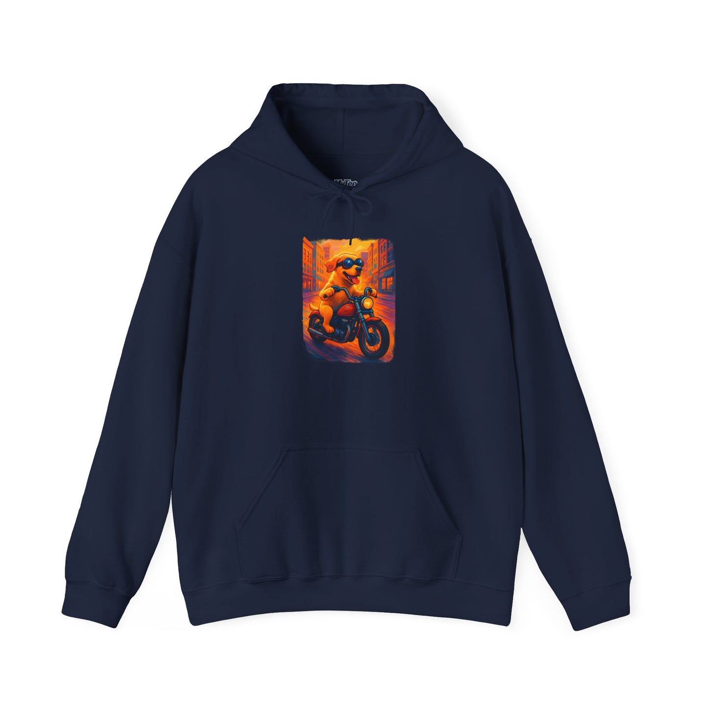 Labrador Urban Rider Hoodie – Edgy Dog Cozy Vibes