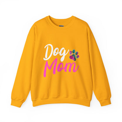 Snug Life: Dog Mom Edition – Graphic Crewneck Sweatshirt
