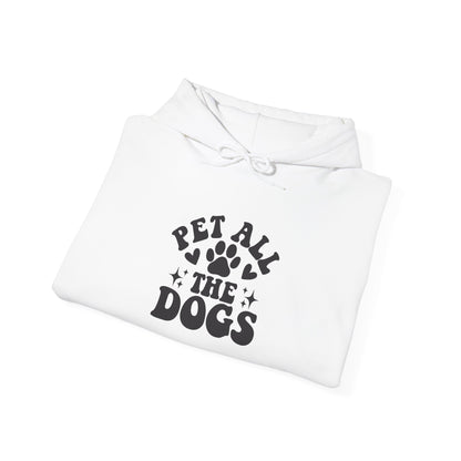 Pet All The Dogs Unisex Hoodie | Gift For Pet Owners