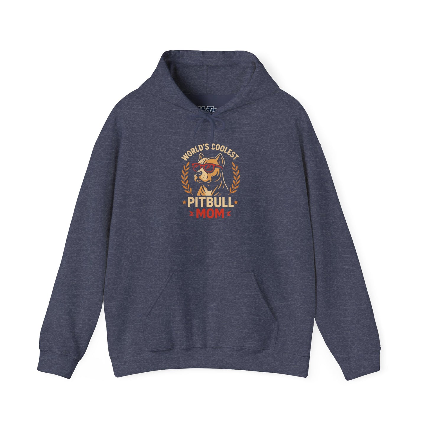 World's Coolest Pitbull Mom Hoodie | Perfect Gift for Dog Mama