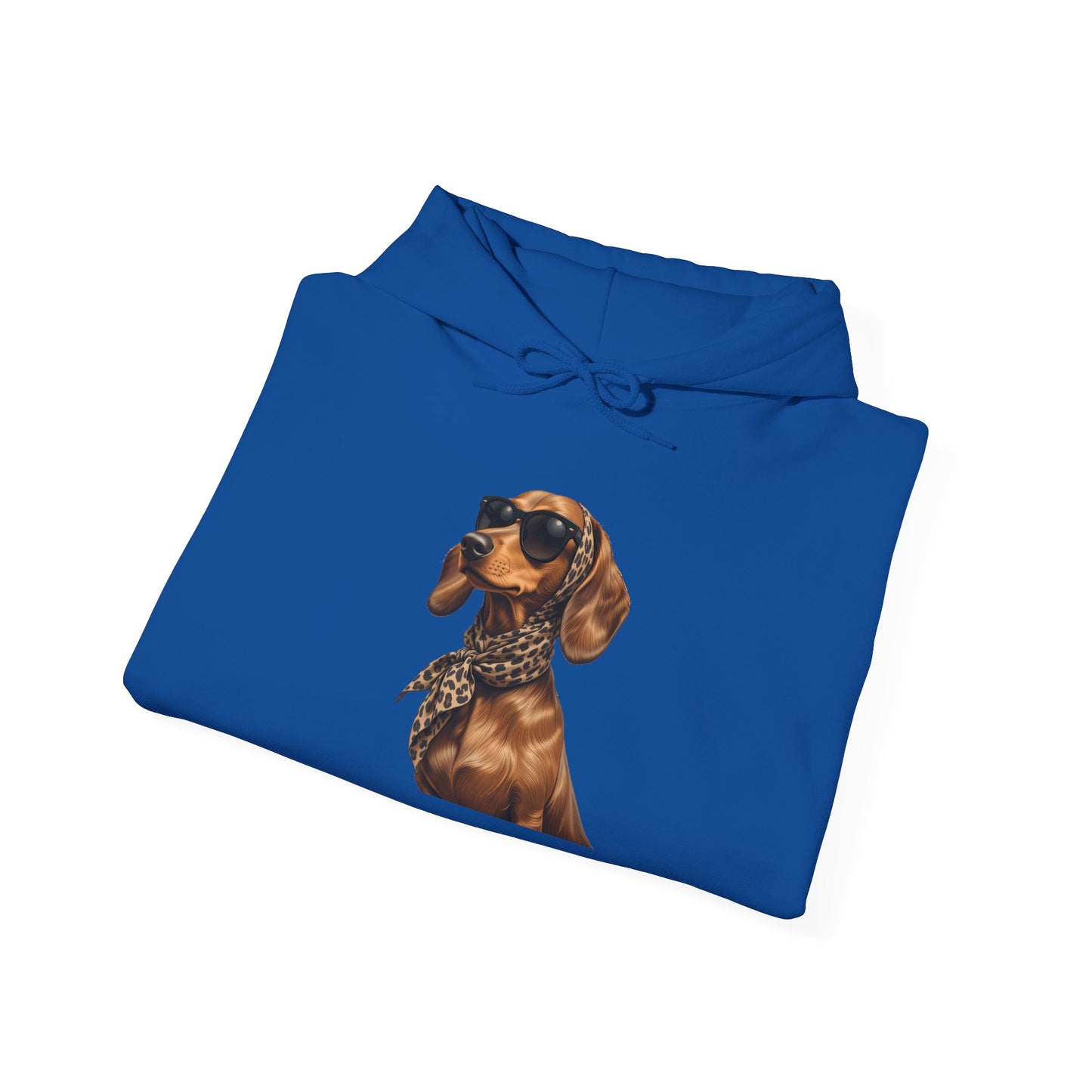 Cool Dachshund Dog Sunglasses Unisex Hoodie |  Dog Lover Gift, Pet-Themed Fashion