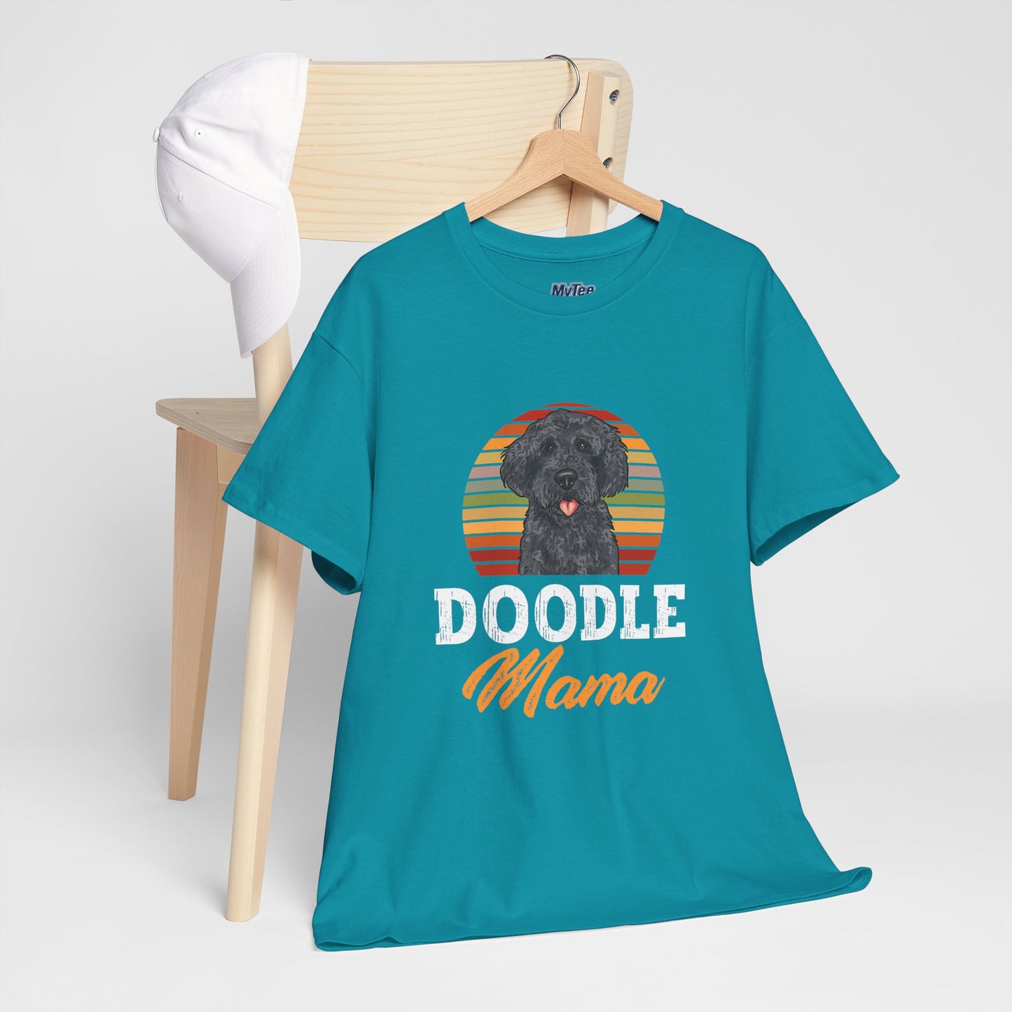 'Doodle Mama' Dog Mom Cotton T-Shirt