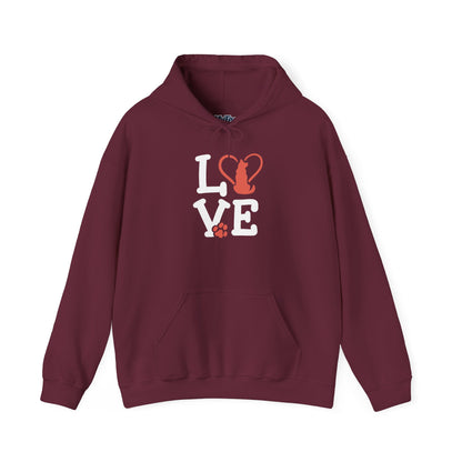 Love Cat Hoodie | Cozy Gift for Pet Lovers