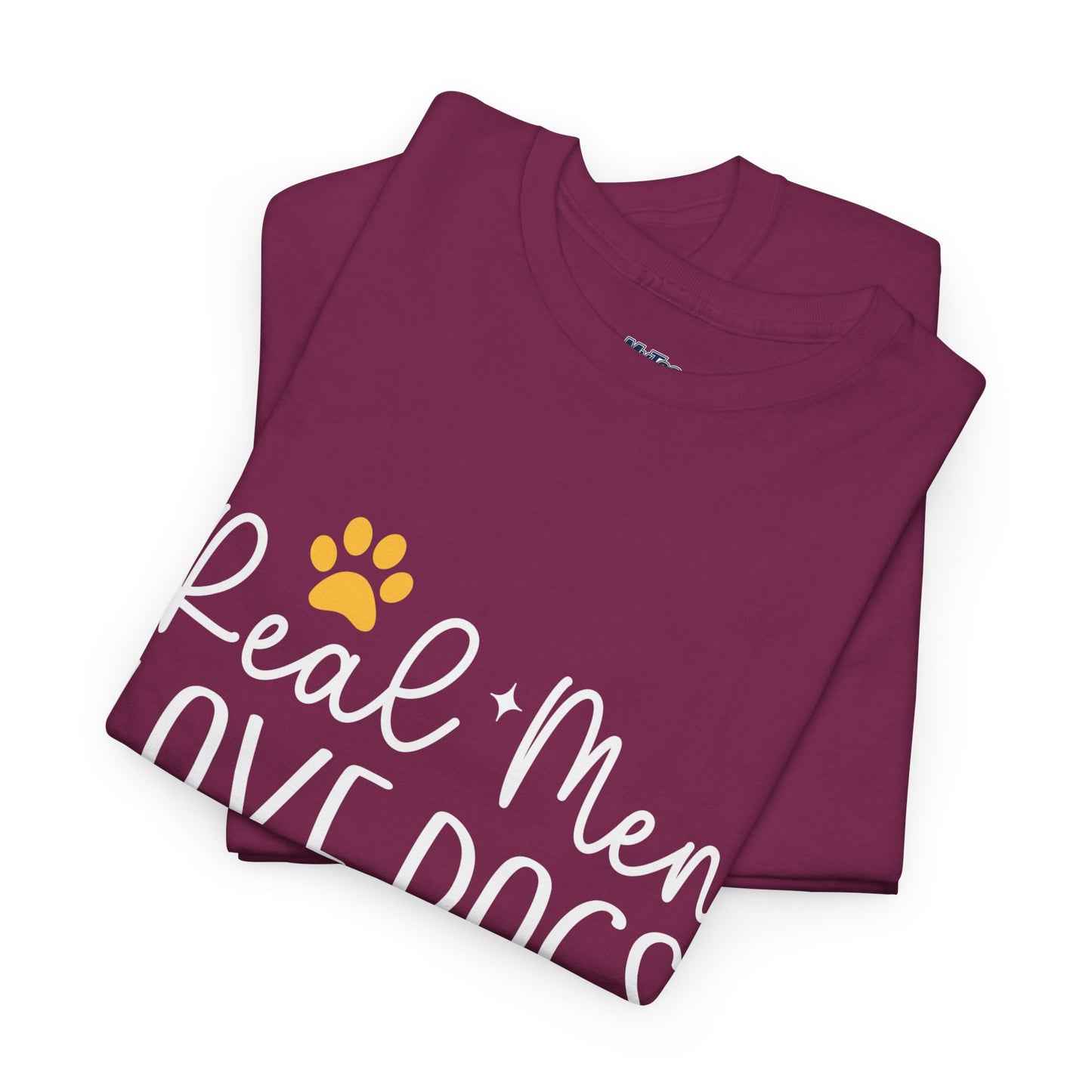 Real Men Love Dogs Cotton T-Shirts | Dog Lover
