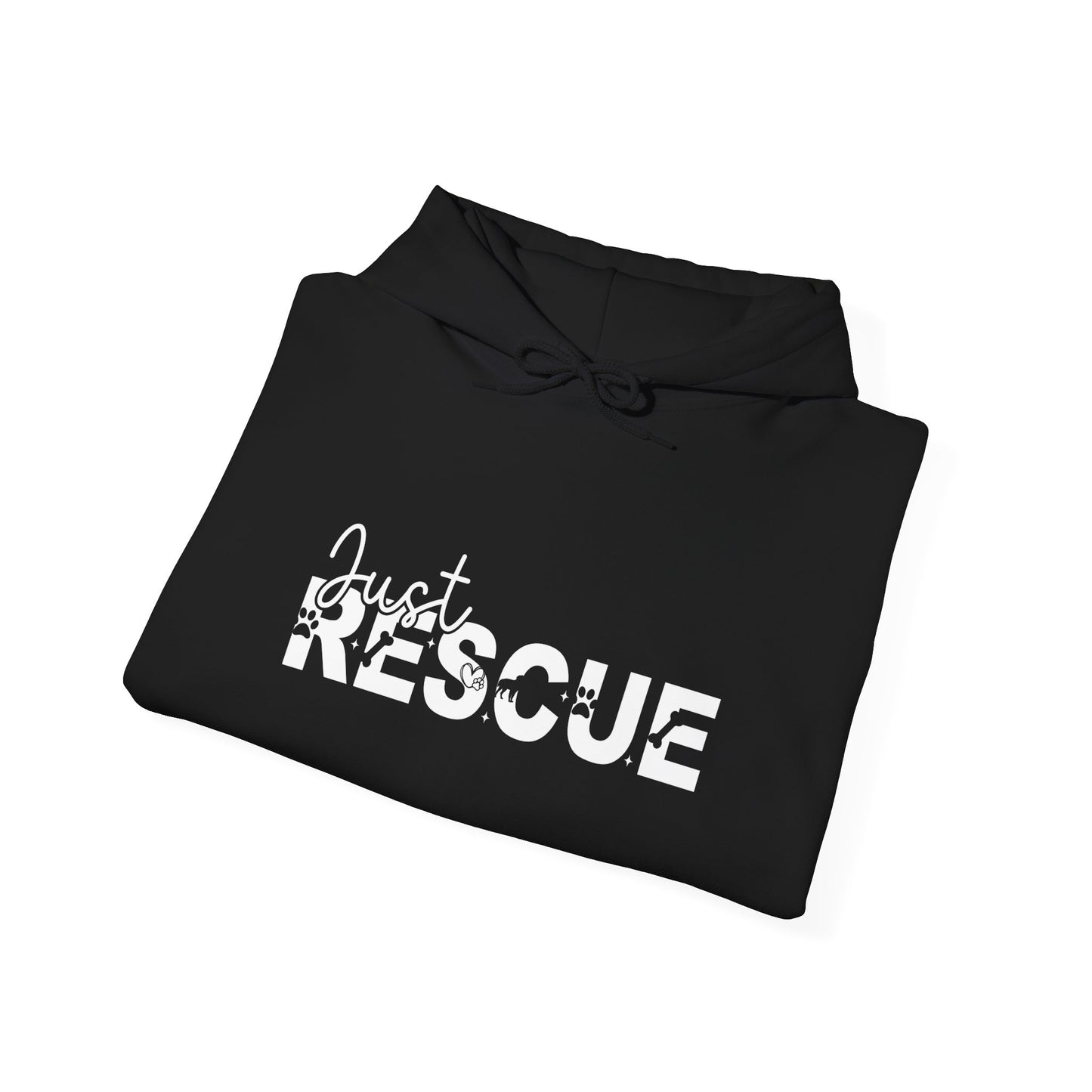 Bold Blue Just Rescue Unisex Hoodie – Speak For The Voiceless