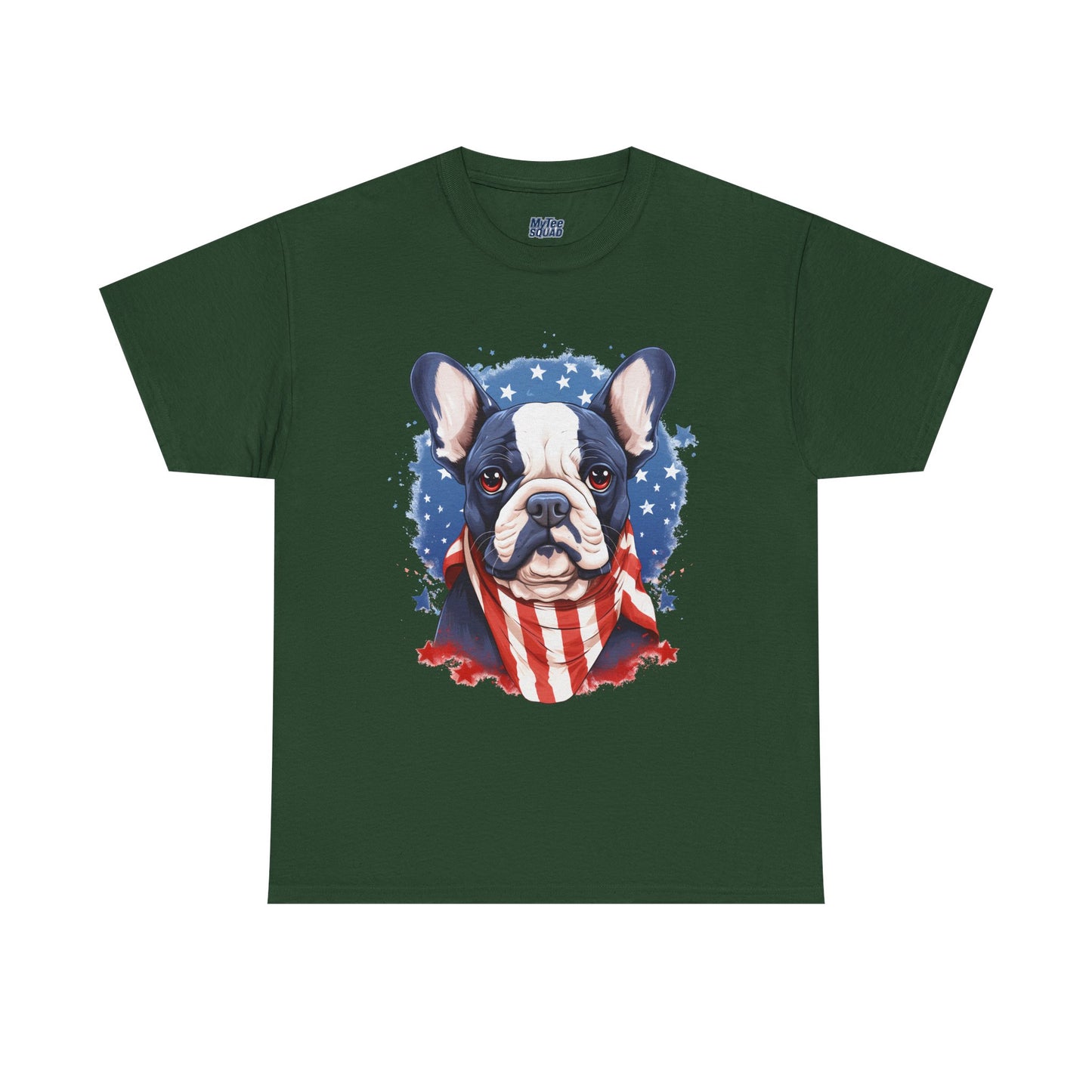 Patriotic French Bulldog Unisex T-Shirt | Dog Lover