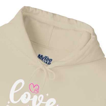 Love Rescued Me Unisex Hoodie – Proud Rescue Pet Parent Apparel