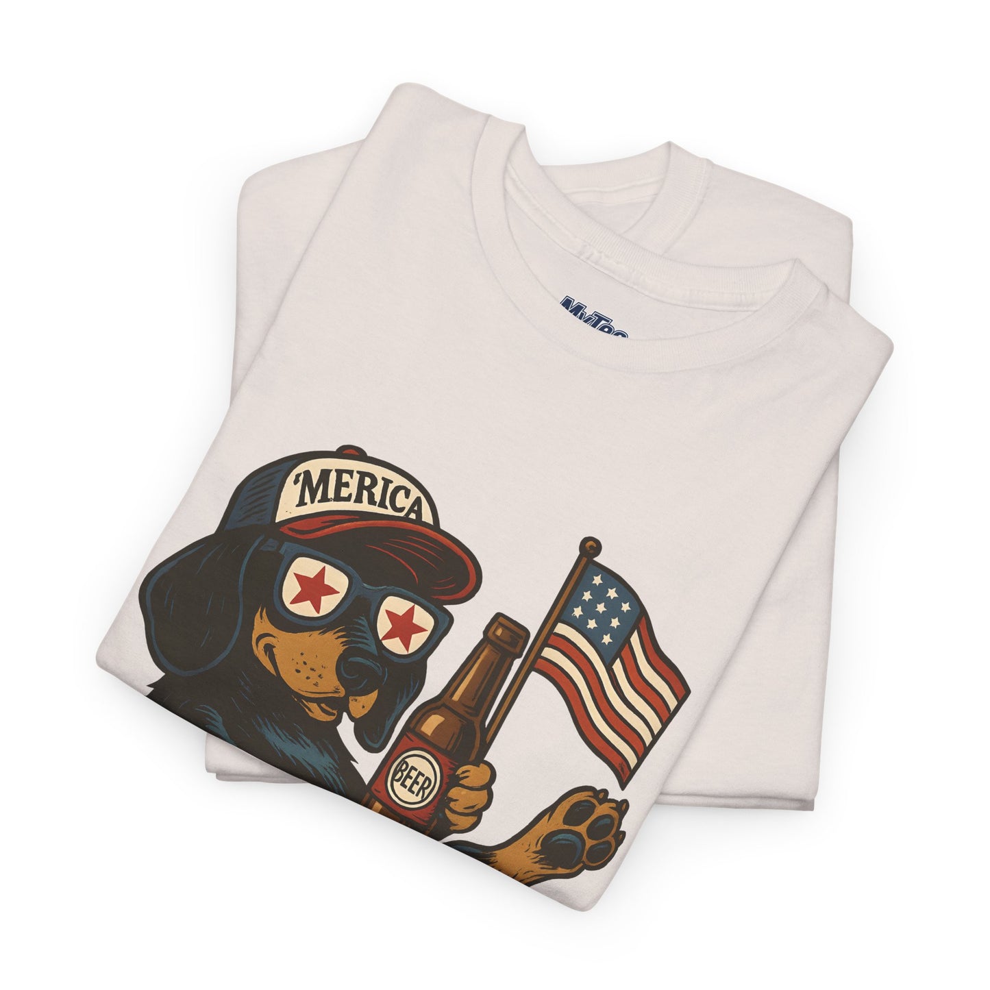 Patriotic Dachshund America Unisex T-Shirt